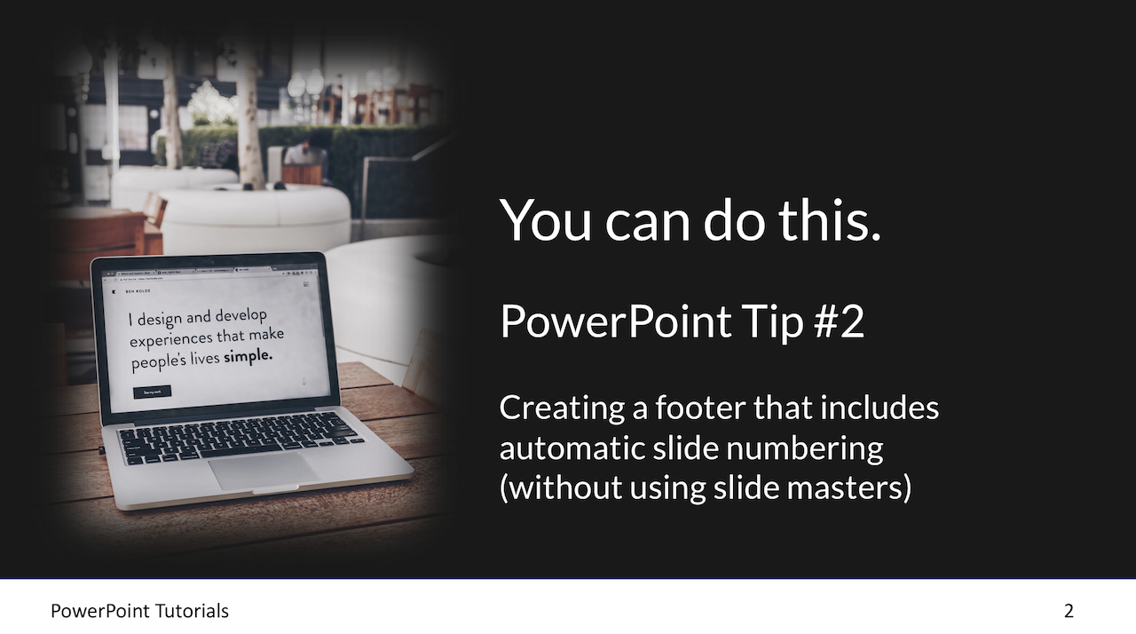 Powerpoint graphic designers tips Tutorial