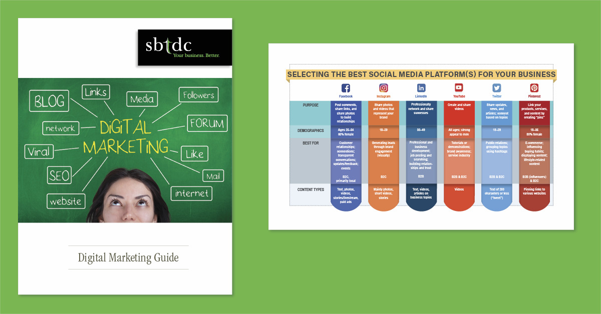 We were delighted to provide editing, graphic design, and print management for this Digital Marketing Guide for the NC Small Business and Technology Development Center (SBTDC).